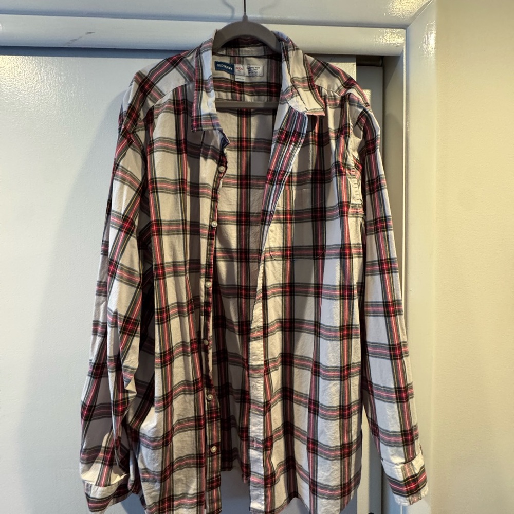 Old Navy Multicolor Plaid Shirt